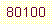 �e�L�X�g �{�b�N�X: 80100