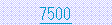 �e�L�X�g �{�b�N�X: 7500